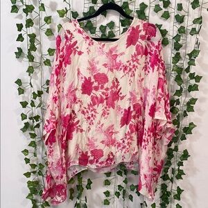 Floral Pink Women’s Top